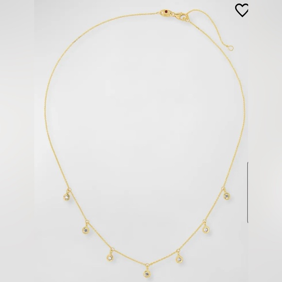 Roberto Coin
18k 7-Station Diamond Dangle Necklace - Picture 13 of 14